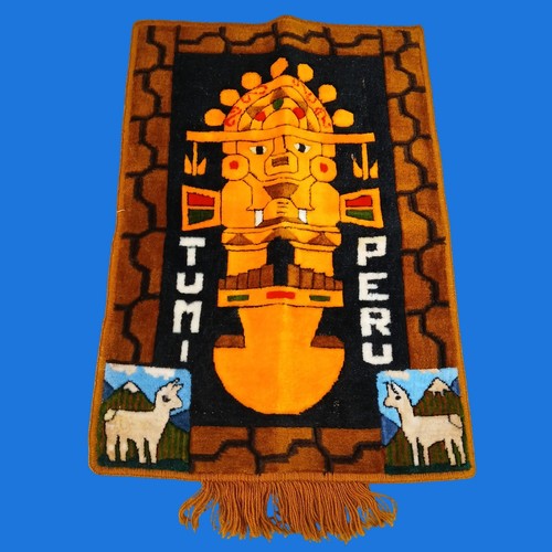 Vintage tumi peru rug - tumi,